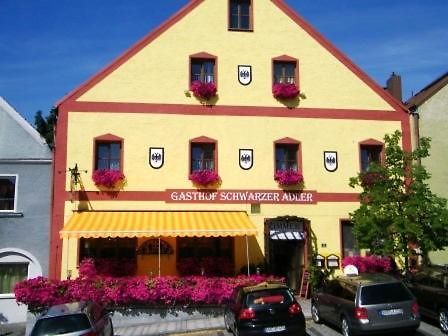 נאבורג Hotel Pension Schwarzer Adler מראה חיצוני תמונה